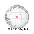 Outline Map of the Area around 7° 30' 57" N, 173° 19' 29" W, rectangular outline