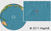 Satellite Location Map of the area around 7° 30' 57" N, 174° 10' 30" W