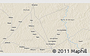 Shaded Relief 3D Map of Gofo