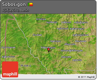 Satellite 3D Map of Sobosigon