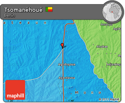 Political Map of Tsomanéhoué