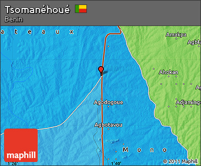 Political Map of Tsomanéhoué