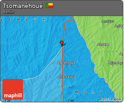 Political Map of Tsomanéhoué