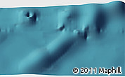 Satellite 3D Map of the area around 7° 30' 57" N, 21° 10' 29" W