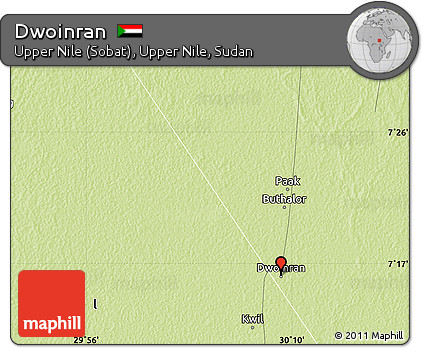 Physical Map of Dwoinran