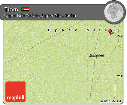 Physical Map of Tiam