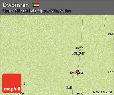 Physical Map of Dwoinran