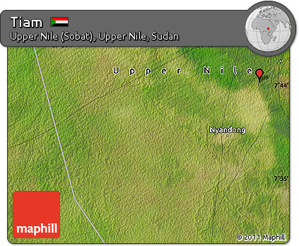Satellite Map of Tiam