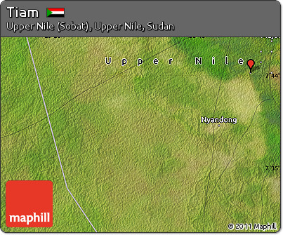 Satellite Map of Tiam