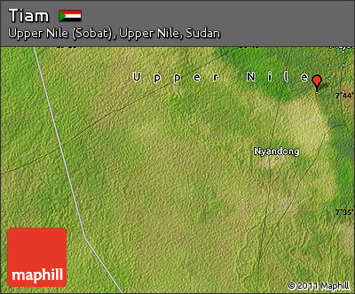 Satellite Map of Tiam