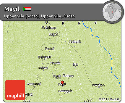 Physical Map of Mayil