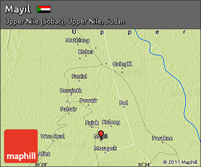 Physical Map of Mayil