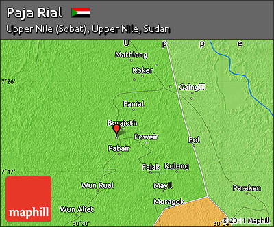 Political Map of Paja Rial