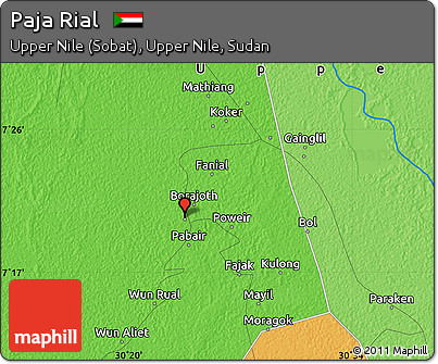 Political Map of Paja Rial