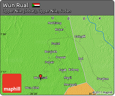Political Map of Wun Rual