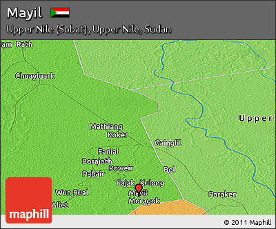 Political Panoramic Map of Mayil