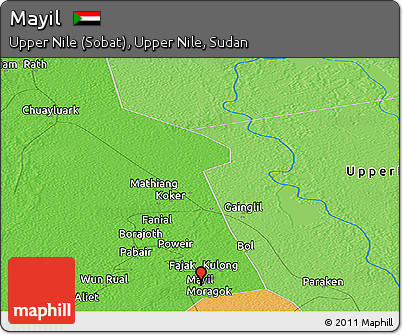 Political Panoramic Map of Mayil