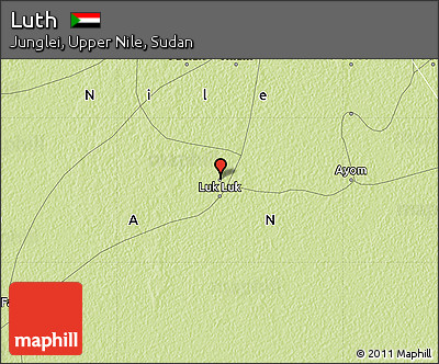 Physical Map of Luth