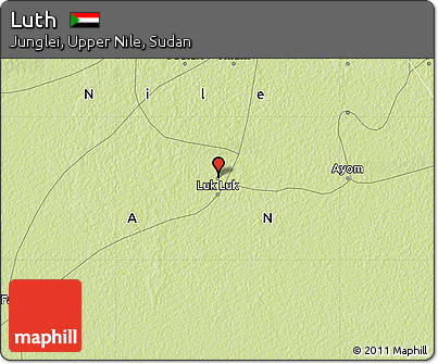 Physical Map of Luth