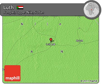 Political Map of Luth