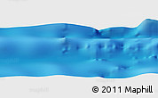 Shaded Relief Panoramic Map of the area around 7° 30' 57" N, 38° 10' 29" W