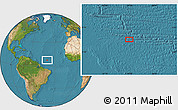 Satellite Location Map of the area around 7° 30' 57" N, 39° 52' 30" W