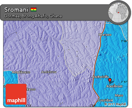 Political Map of Sromani