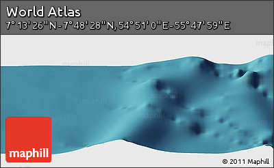 Satellite Panoramic Map of the Area around 7° 30' 57" N, 55° 19' 30" E
