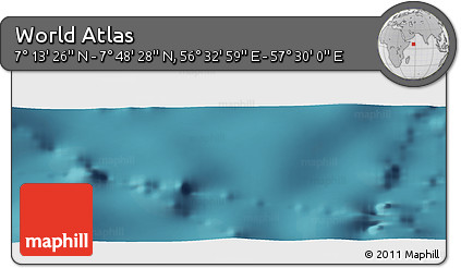 Satellite Panoramic Map of the Area around 7° 30' 57" N, 57° 1' 29" E