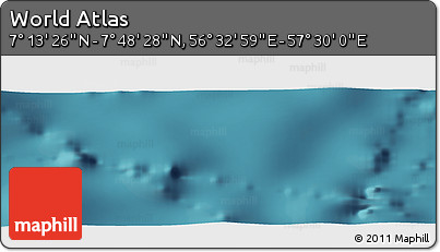 Satellite Panoramic Map of the Area around 7° 30' 57" N, 57° 1' 29" E