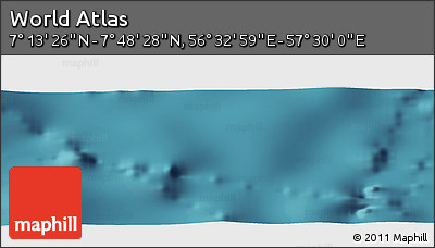 Satellite Panoramic Map of the Area around 7° 30' 57" N, 57° 1' 29" E
