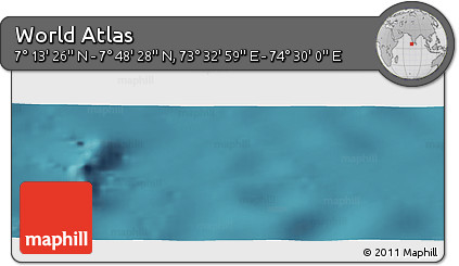 Satellite Panoramic Map of the Area around 7° 30' 57" N, 74° 1' 30" E