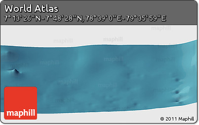 Satellite Panoramic Map of the Area around 7° 30' 57" N, 79° 7' 30" E