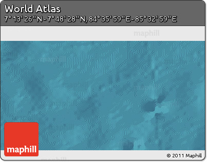 Satellite 3D Map of the Area around 7° 30' 57" N, 85° 4' 29" E