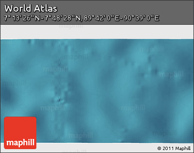 Satellite 3D Map of the Area around 7° 30' 57" N, 90° 10' 30" E