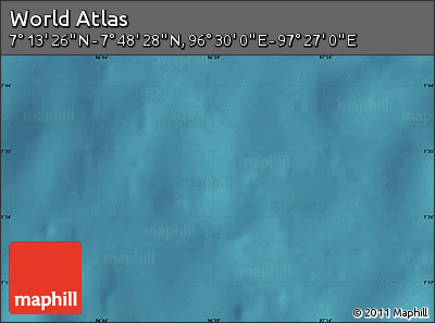 Satellite Map of the Area around 7° 30' 57" N, 96° 58' 29" E