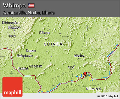 Physical 3D Map of Whimpa