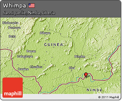 Physical 3D Map of Whimpa