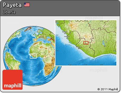 Physical Location Map of Payeta