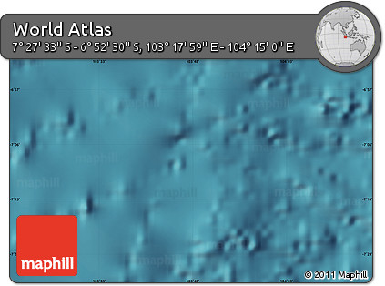 Satellite Map of the Area around 7° 10' 2" S, 103° 46' 30" E