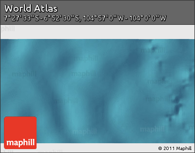 Satellite 3D Map of the Area around 7° 10' 2" S, 104° 28' 29" W