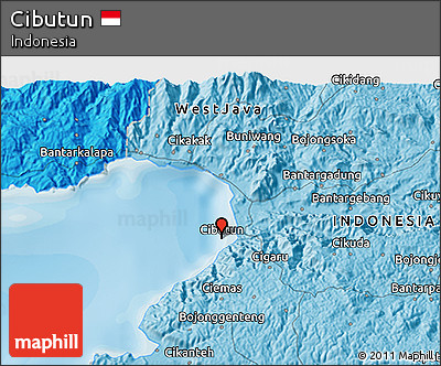 Political 3D Map of Cibutun