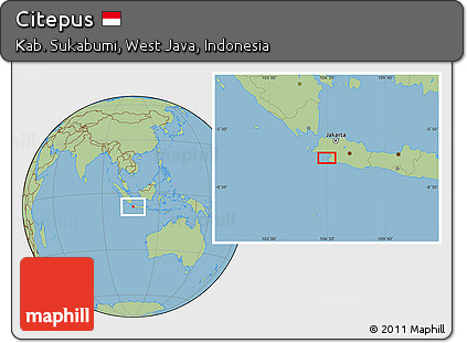 Savanna Style Location Map of Citepus