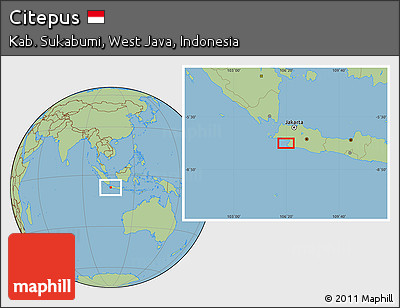 Savanna Style Location Map of Citepus