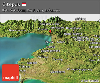 Satellite Panoramic Map of Citepus