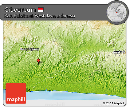 Physical 3D Map of Cibeureum