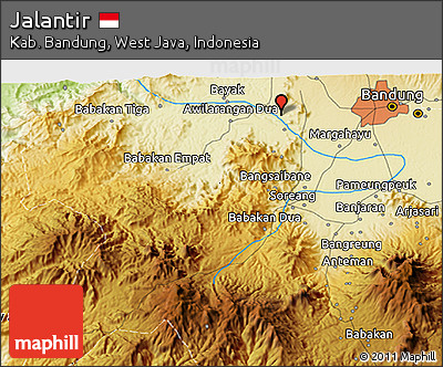 Physical 3D Map of Jalantir