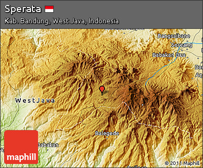 Physical 3D Map of Sperata