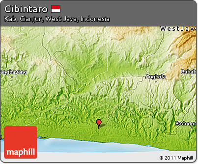 Physical 3D Map of Cibintaro