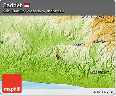 Physical 3D Map of Gaddet